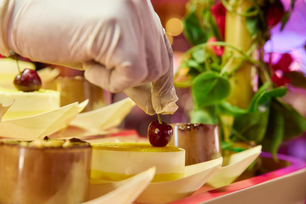 Wide view of Ambrosia Haven marquee